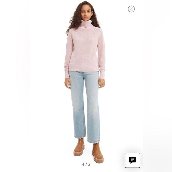 🆕Scotch & Soda pink turtleneck sweater - Picture 6 of 10